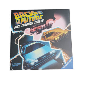 Back to the Future Dice Through Time Board Game NEW Sealed 10+ 2-4 Players